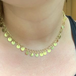 Gold choker